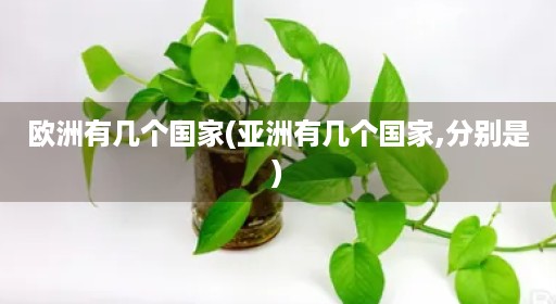 欧洲有几个国家(亚洲有几个国家,分别是)