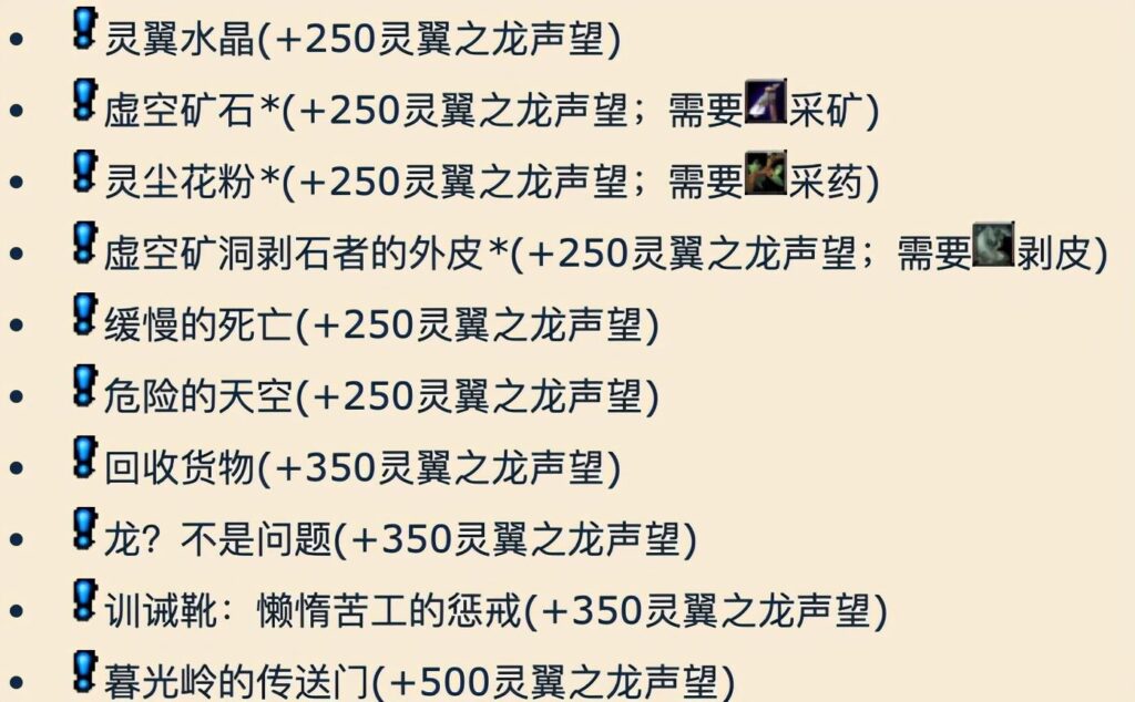 灵翼龙卵刷新时间_灵翼之龙声望奖励