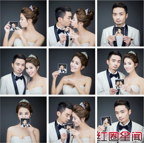 张宁赵洁结婚现场图片 微博曝赵洁xiao8结婚照