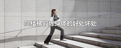 ​爬楼梯锻炼身体的好处坏处