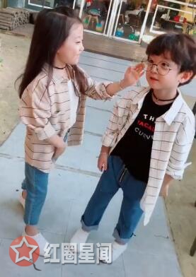 爸爸去哪儿6李昀桐李昀轩资料 龙凤胎儿童模特好可爱