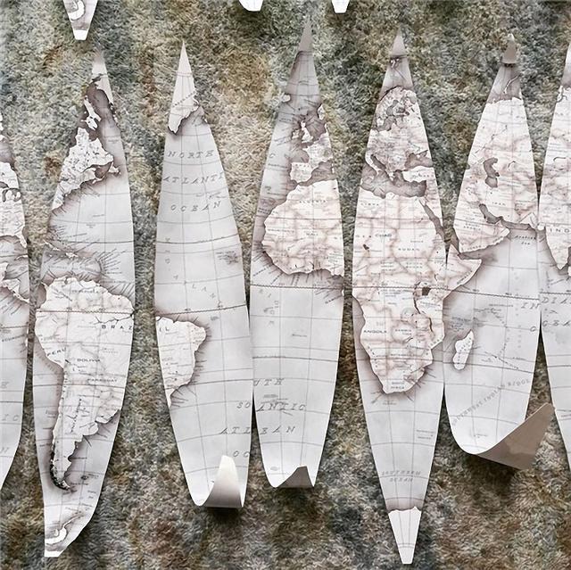 如何自己制作简单的地球仪(还坚持手工制作地球仪的人已经不多了)(6)