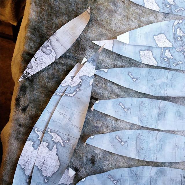 如何自己制作简单的地球仪(还坚持手工制作地球仪的人已经不多了)(8)