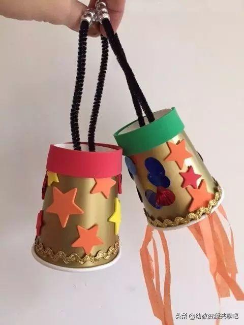 做元宵节的灯笼手工简单又漂亮(元宵节必备纸艺小灯笼手工制作)(96)