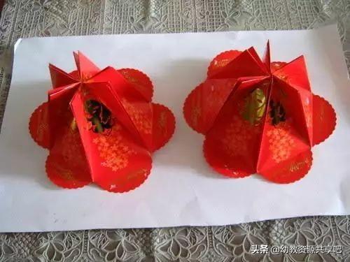 做元宵节的灯笼手工简单又漂亮(元宵节必备纸艺小灯笼手工制作)(52)