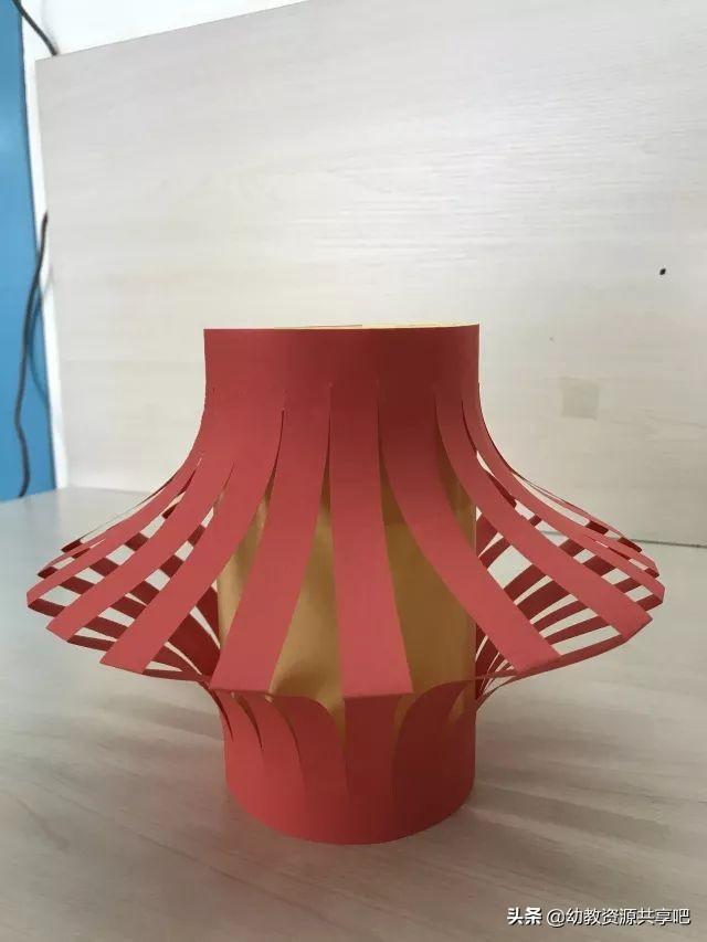 做元宵节的灯笼手工简单又漂亮(元宵节必备纸艺小灯笼手工制作)(11)
