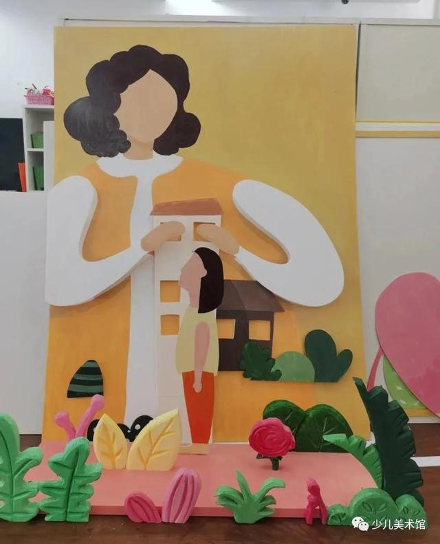 有关母亲节儿童画(母亲节主题儿童绘画22张)(18)