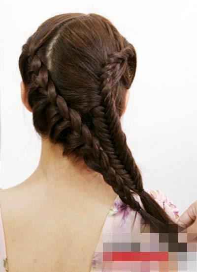 简单韩式编发教程图解(5款超赞的韩式编发图解教程)(8)