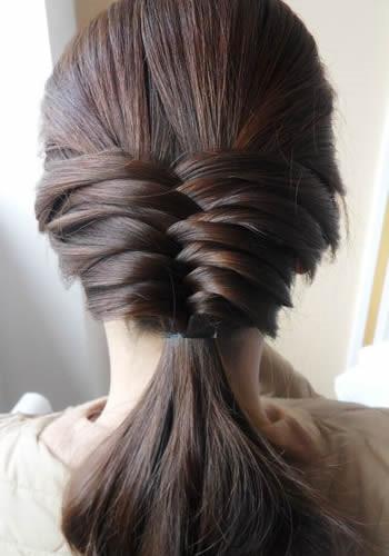 简单韩式编发教程图解(5款超赞的韩式编发图解教程)(30)