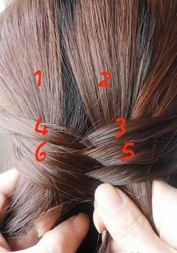 简单韩式编发教程图解(5款超赞的韩式编发图解教程)(29)