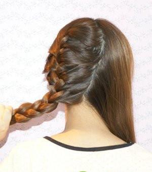 简单韩式编发教程图解(5款超赞的韩式编发图解教程)(13)