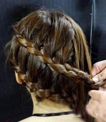 简单韩式编发教程图解(5款超赞的韩式编发图解教程)(20)