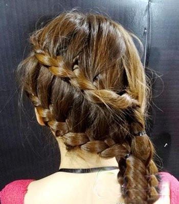 简单韩式编发教程图解(5款超赞的韩式编发图解教程)(23)