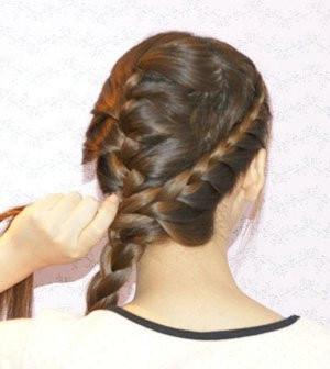 简单韩式编发教程图解(5款超赞的韩式编发图解教程)(15)