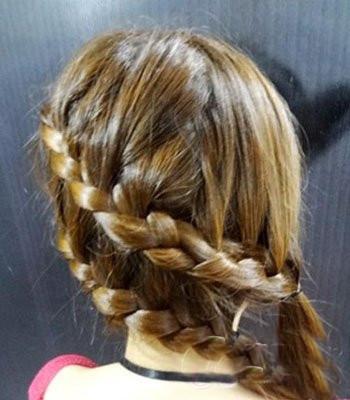 简单韩式编发教程图解(5款超赞的韩式编发图解教程)(21)