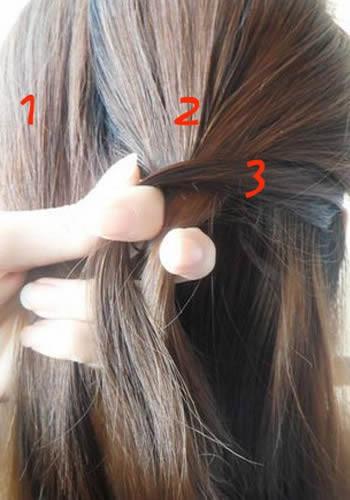 简单韩式编发教程图解(5款超赞的韩式编发图解教程)(27)