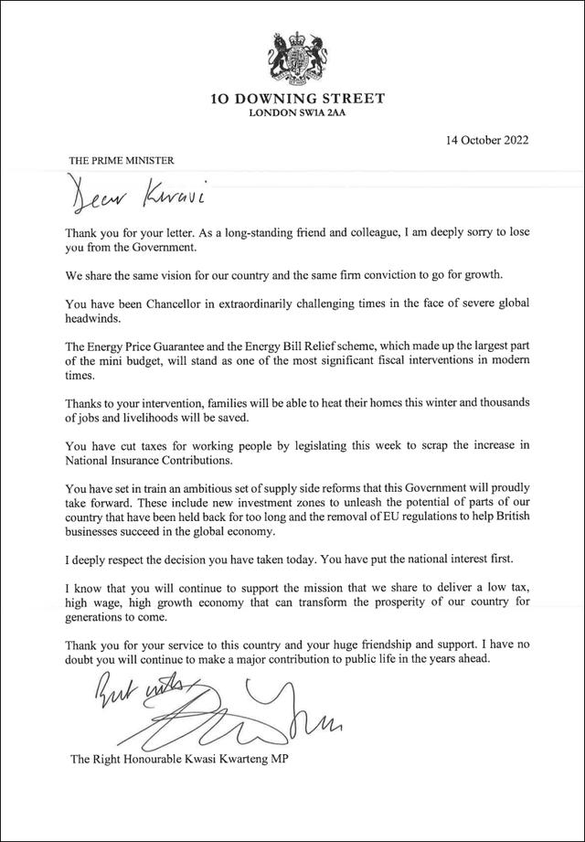 民调:过半英国人认为特拉斯应辞职(英国财相被解职)(1)