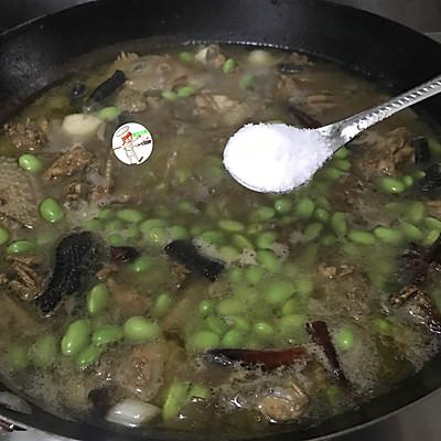 江苏毛豆烧鸡做法(这样做东古家味美食)(15)