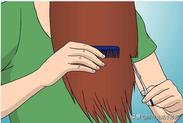 初学者剪发基本手法是怎样(理发师不会告诉你的4种剪发技巧)(20)
