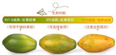 木瓜怎么算熟了,怎么样知道木瓜熟没熟