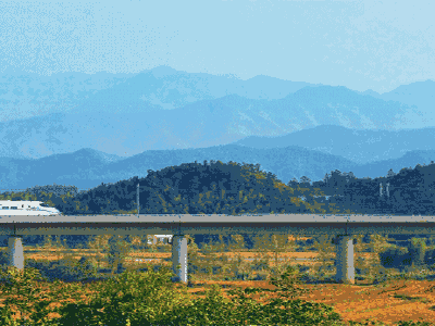 开通郑万高铁沿途站点(郑万高铁试运行)(26)