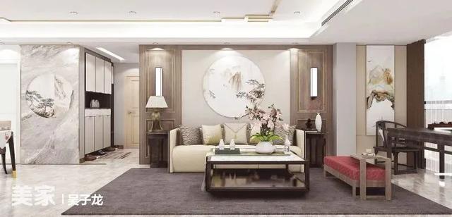 门头设计效果图大全(客厅是门面装修要惊艳)(44)