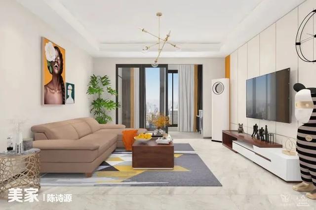 门头设计效果图大全(客厅是门面装修要惊艳)(58)