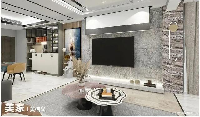 门头设计效果图大全(客厅是门面装修要惊艳)(26)