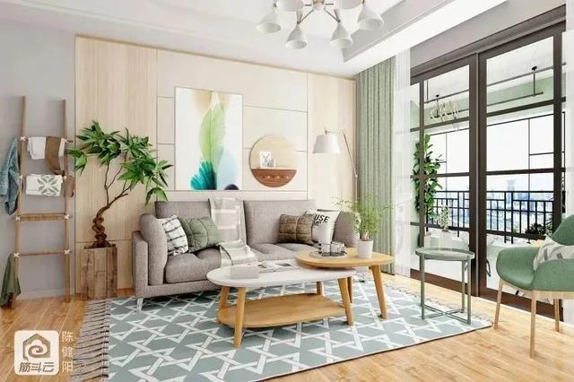 门头设计效果图大全(客厅是门面装修要惊艳)(2)