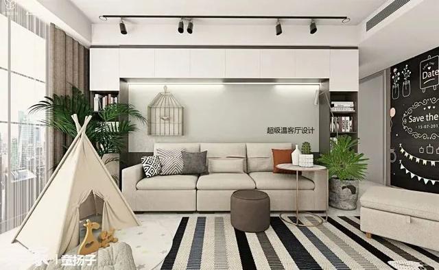 门头设计效果图大全(客厅是门面装修要惊艳)(32)