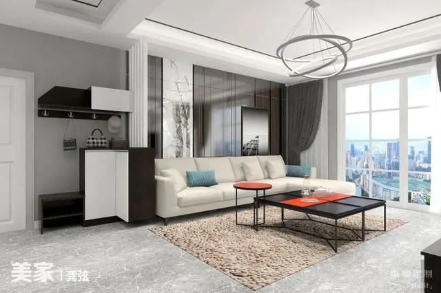 门头设计效果图大全(客厅是门面装修要惊艳)(50)