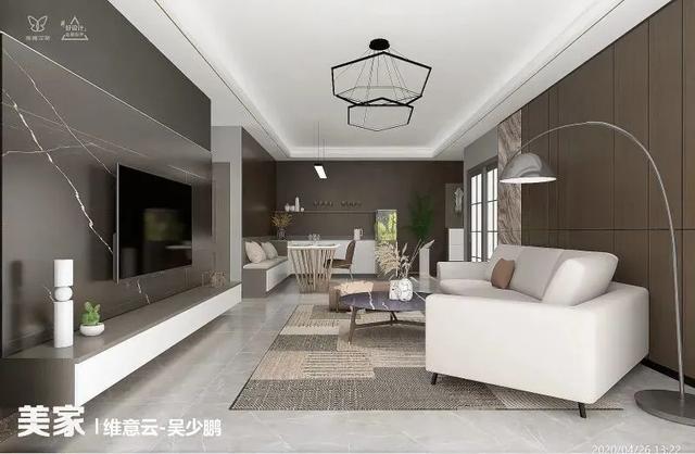 门头设计效果图大全(客厅是门面装修要惊艳)(36)