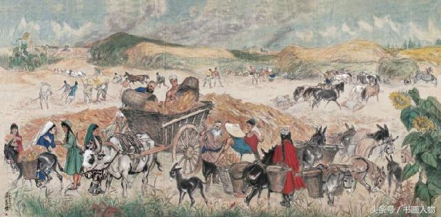 黄胄人物画代表作（著名画家黄胄）(2)