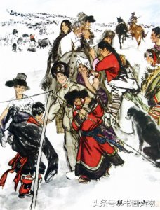 ​黄胄人物画代表作（著名画家黄胄）