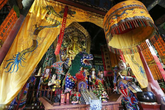 藏传佛教文殊菩萨铜像(梵林文化-文殊菩萨)(6)