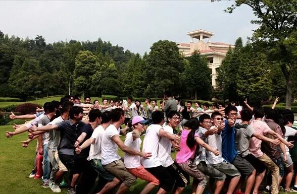 素质拓展团建游戏（趣研训趣味团建拓展项目大全）(8)