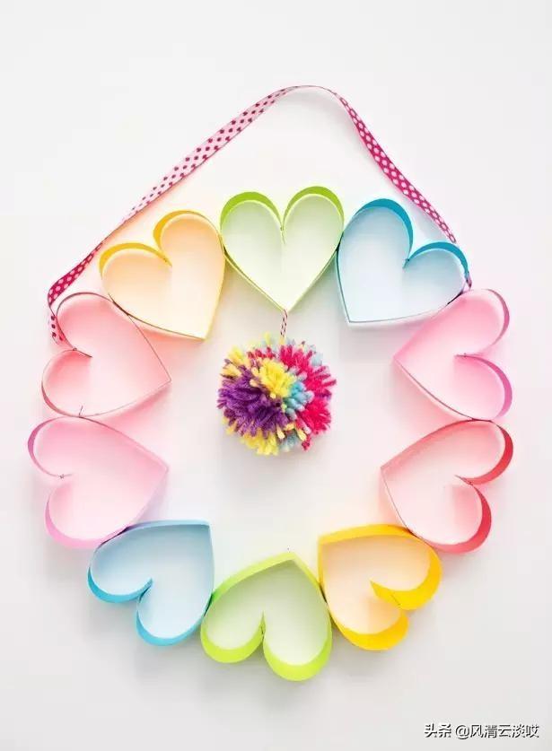 三八妇女节手工礼物简单爱心(这样暖心的手工)(5)