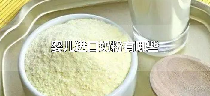 婴儿进口奶粉有哪些 婴儿进口奶粉有哪些