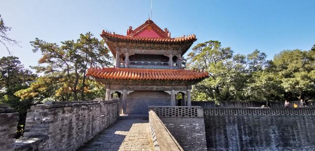 沈阳东陵公园航拍：秋末的沈阳东陵公园(17)