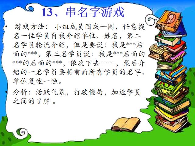 团队活跃气氛的70个小游戏(可以增加团队凝聚力的小游戏)(3)