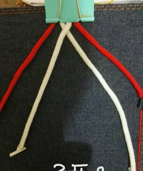 四股麻花辫怎么编,四股辫怎么编图3