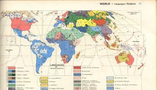 全球一共多少个国家,多少种语言