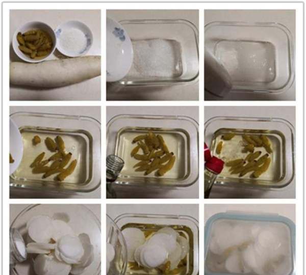 泡萝卜的腌制方法酸脆,腌白萝卜怎么腌好吃又脆酸甜图4