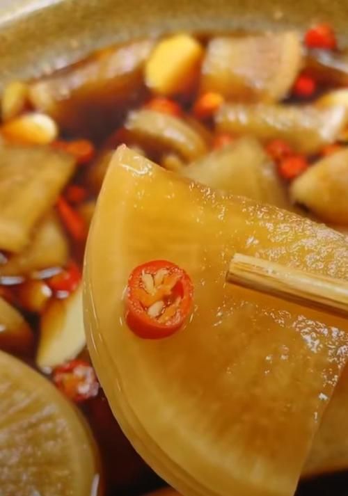 酸辣泡椒白萝卜的腌制方法
