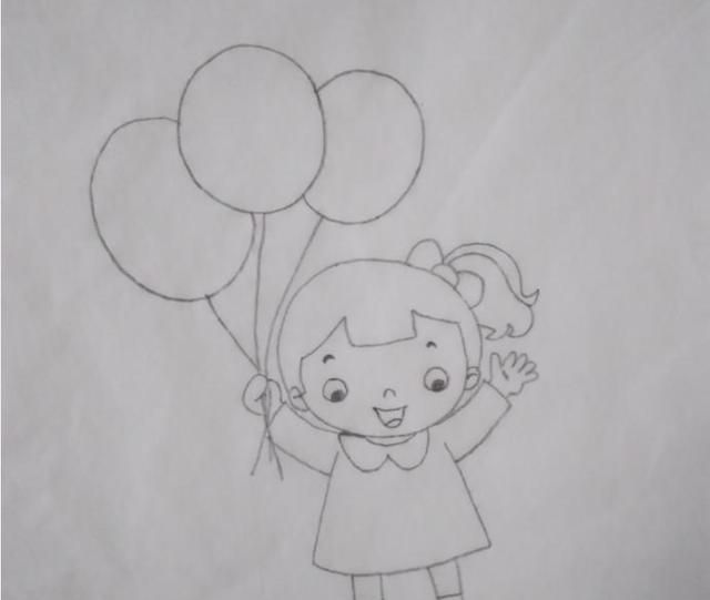 气球简笔画,气球简笔画画法?图16