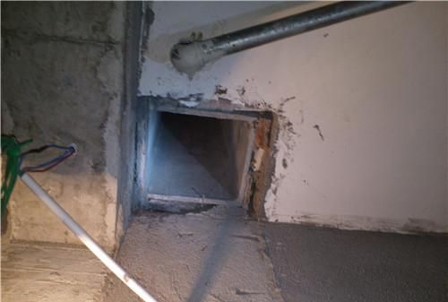 如何堵旧烟道孔