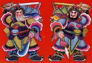 秦叔宝和尉迟恭怎么贴?秦叔宝尉迟恭怎么贴门-第1张图片-