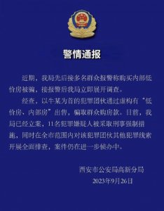 ​“多名群众称购买内部低价房被骗”，警方通报