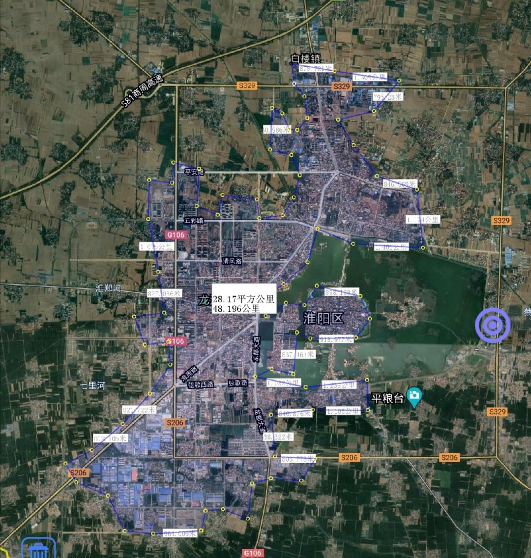 周口市哪个县(区)面积最大(周口市建成区面积排名)