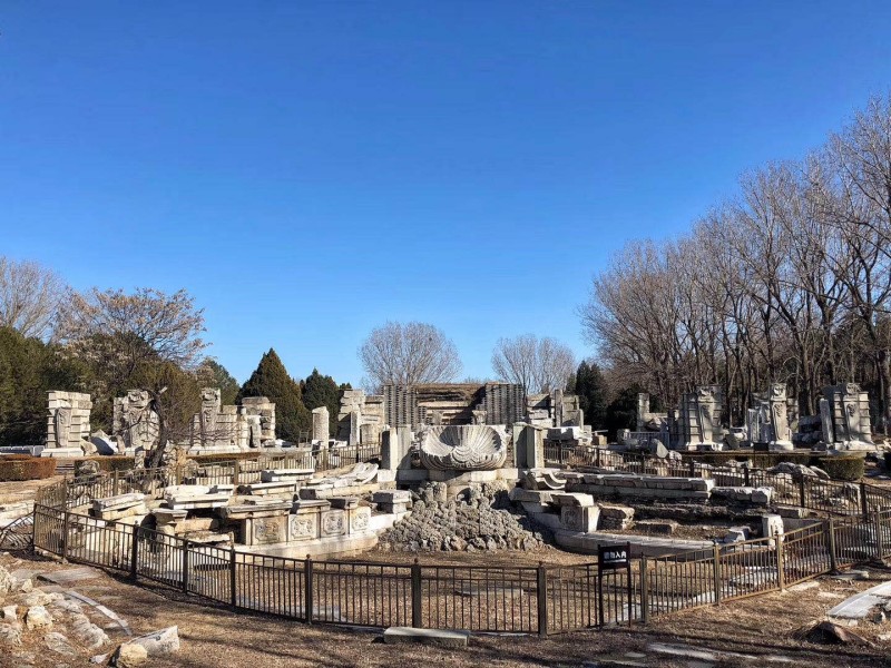 圆明园遗址在园内哪里(圆明园遗址在哪里)